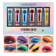 Handaiyan 6 Colors Brighten Eyeshadow Cream