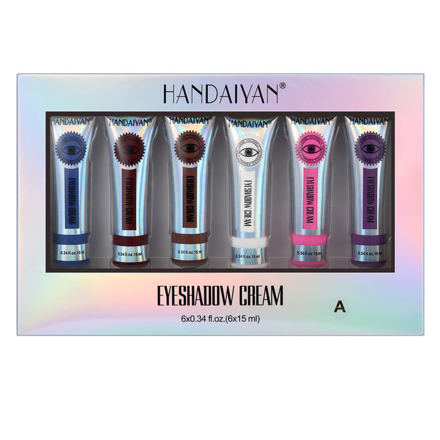 Handaiyan 6 Colors Brighten Eyeshadow Cream