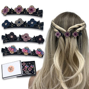 Handmade Crystal Stone Hair Clips