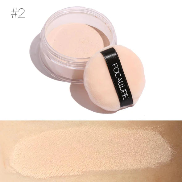 FOCALLURE 3 Colors Makeup Loose Powder