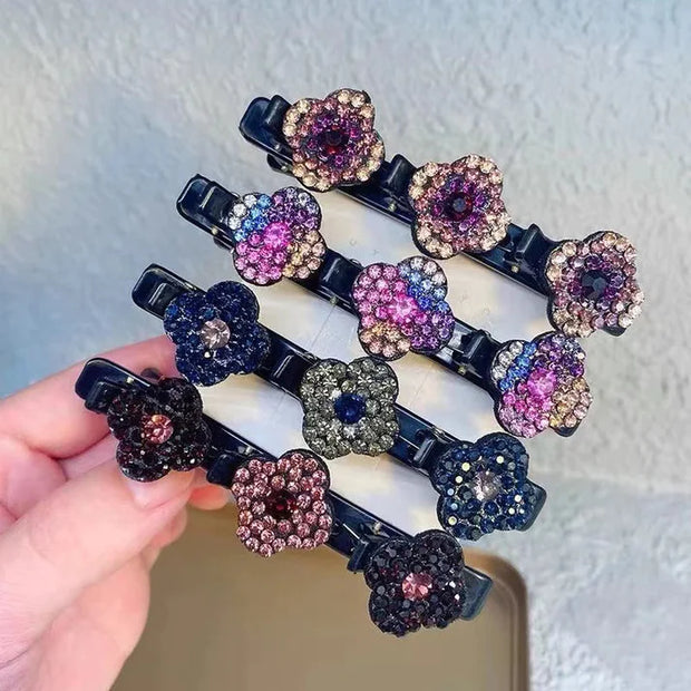 Handmade Crystal Stone Hair Clips