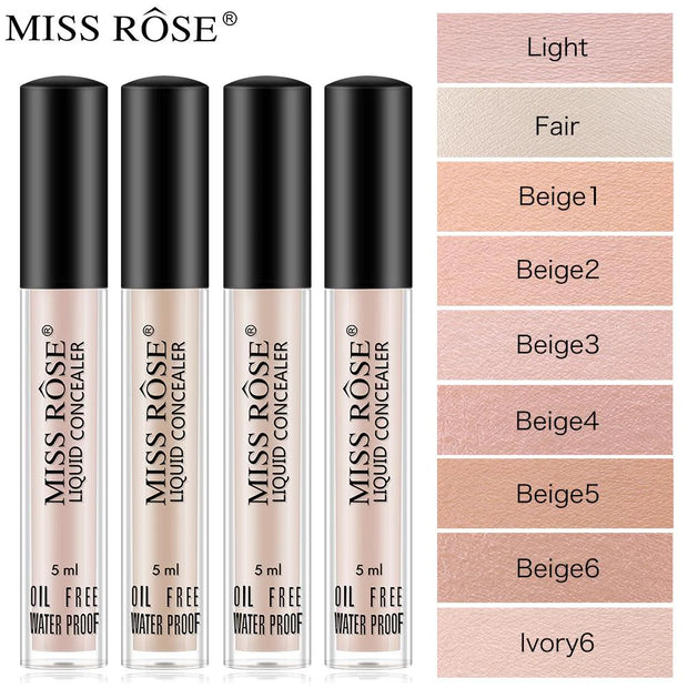 Miss Rose Oil-Free Waterproof Liquid Concealer