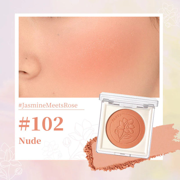 FOCALLURE Flower Series Silk Blush