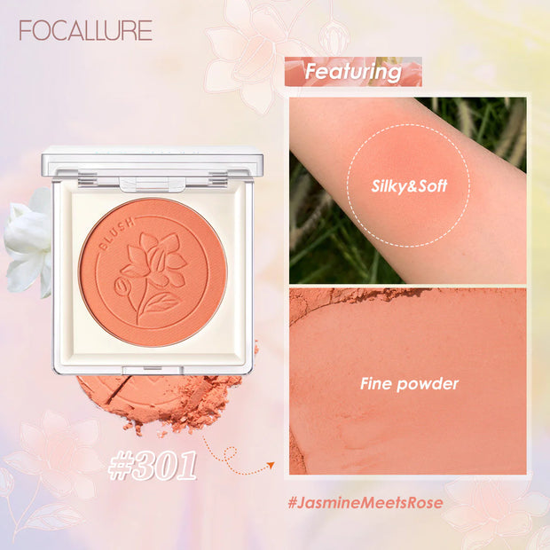 FOCALLURE Flower Series Silk Blush