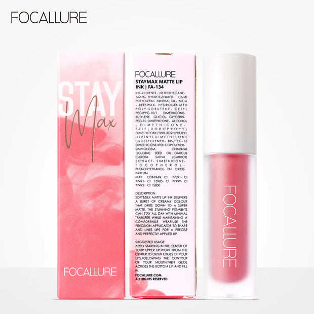 FOCALLURE Staymax Matte Moisturizing Lip Ink