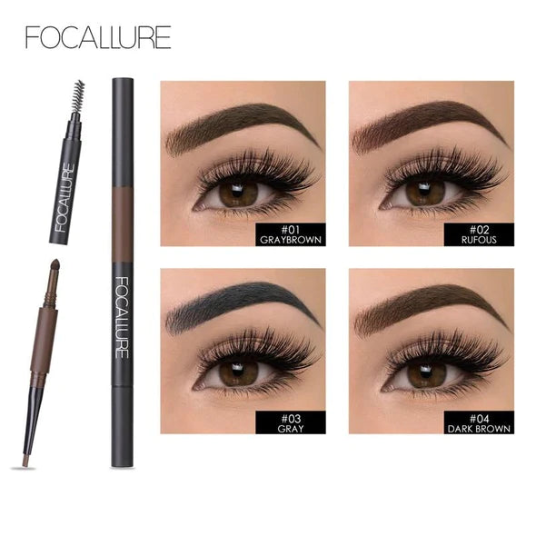 FOCALLURE 3 in 1 Auto Eyebrow Pencil