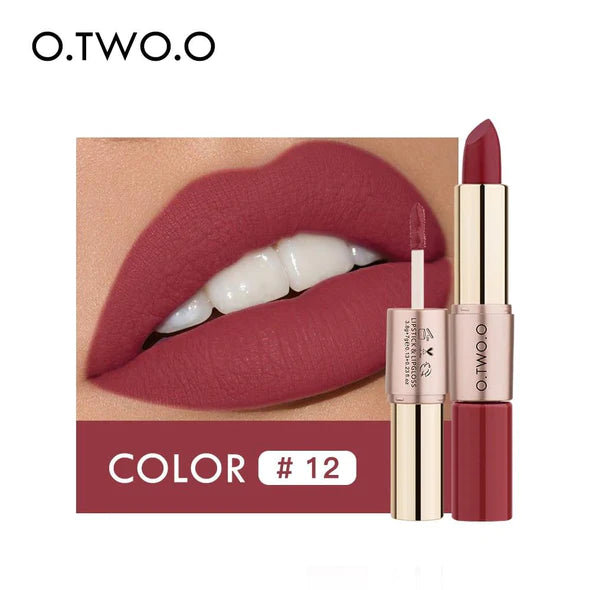 O.TWO.O 2 IN 1 Matte Lipstick