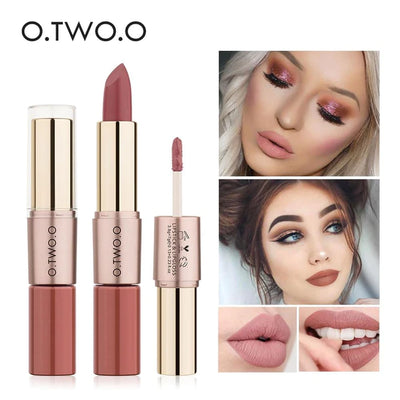 O.TWO.O 2 IN 1 Matte Lipstick