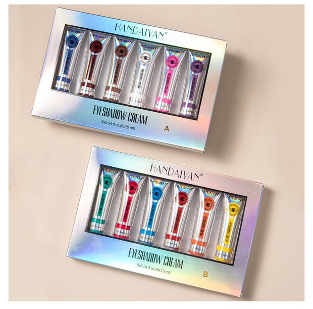 Handaiyan 6 Colors Brighten Eyeshadow Cream