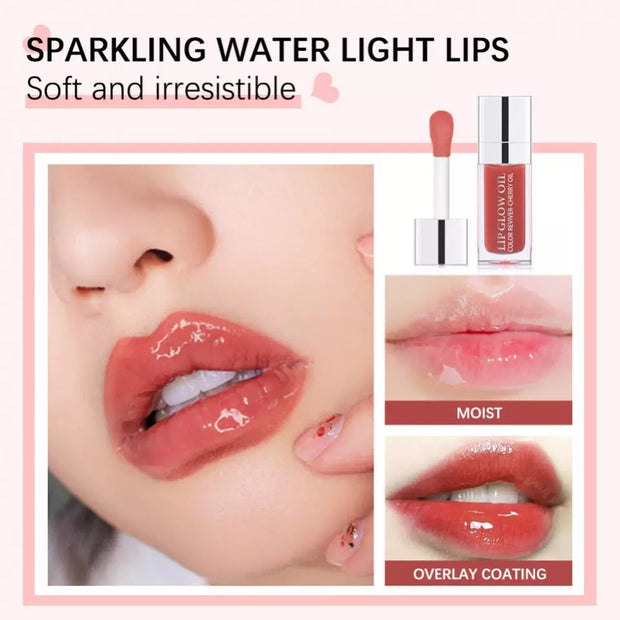 Moisturizing Lip Oil Cherry Oil Plumping Lip Gloss