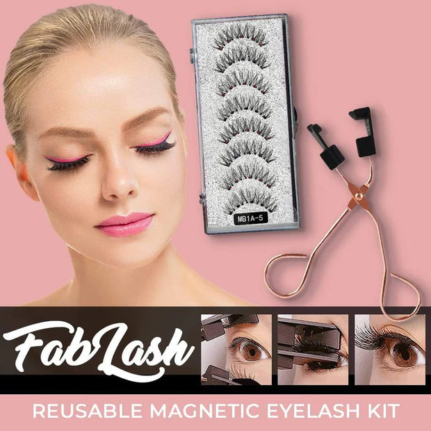 Reusable Magnetic Eyelash Kit