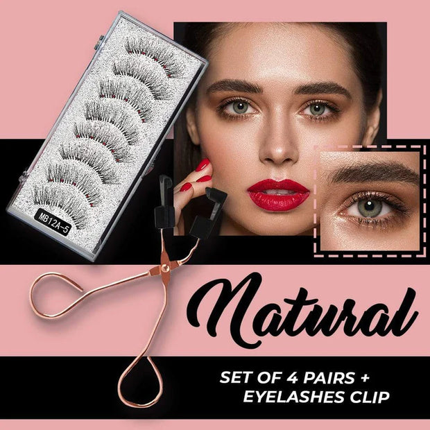 Reusable Magnetic Eyelash Kit