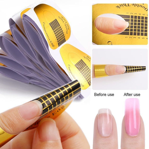 French Nail Form Tips(100pcs)