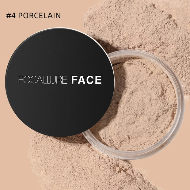 FOCALLURE 9 Colors Oil Control & Waterproof Loose Powder