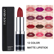 Handaiyan 12 colors Matte Lipstick