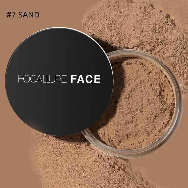 FOCALLURE 9 Colors Oil Control & Waterproof Loose Powder