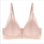 Front Buckle Push Up Bra Breathy Lace Bra