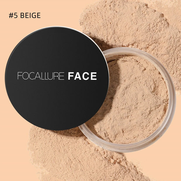 FOCALLURE 9 Colors Oil Control & Waterproof Loose Powder