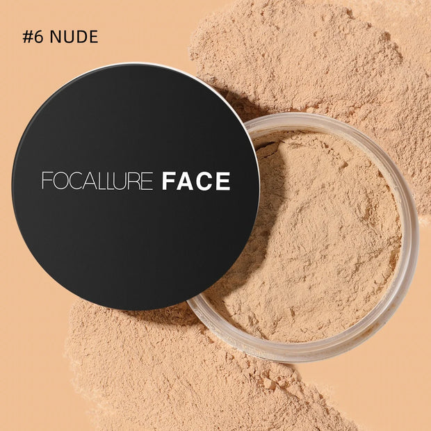 FOCALLURE 9 Colors Oil Control & Waterproof Loose Powder