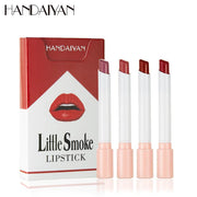 Set Matte Velvet Little Smoke Lasting Lipstick( 4PCS)