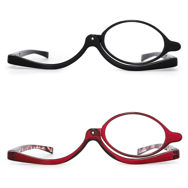 Rotatable Makeup Reading Glasses