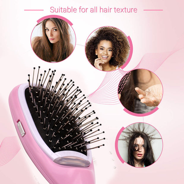 Portable Ionic Styling Hairbrush