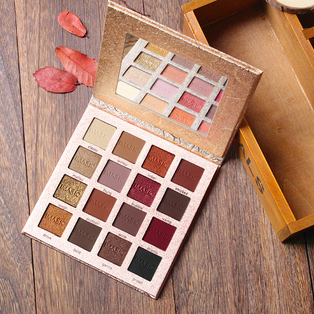 Glitter Matte Palette, New Arrival 16 Colors Makeup Palette