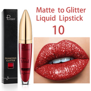 Long Lasting Matte Glitter Liquid Shiny Lip Gloss 18 colors