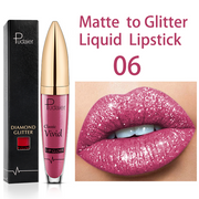 Long Lasting Matte Glitter Liquid Shiny Lip Gloss 18 colors