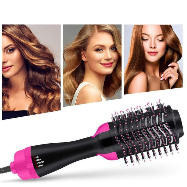 Hot Air Hair Drier  Brush & Volumizer