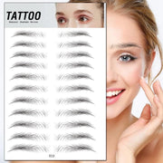 Waterproof  Fake Eyebrow Tattoo Sticker