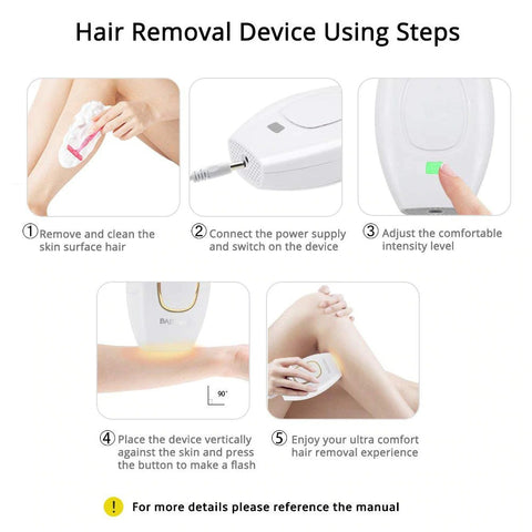 IPL Laser Epilator Permanent Hair Remover